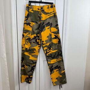 Rothco BDU Pants Camouflage Tactical Uniform 6-Pocket‎ Cargo Military Yellow XS